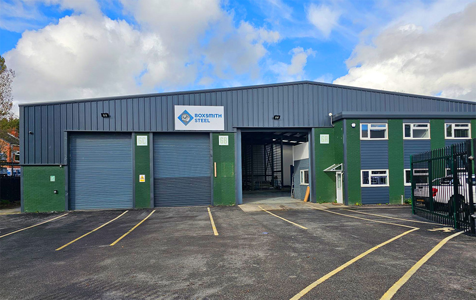 boxsmith steel workshop exterior