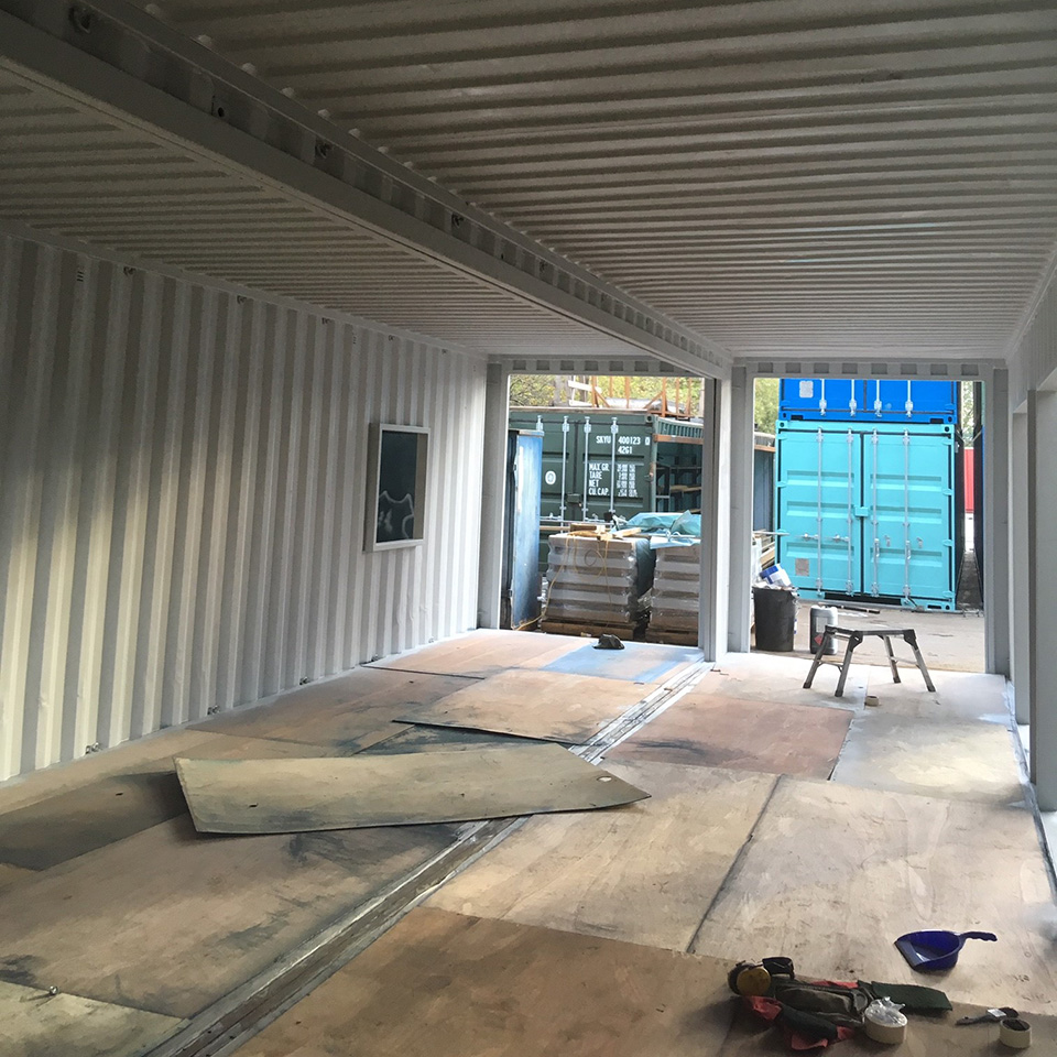 modular buildings steel working cutting joining 3
