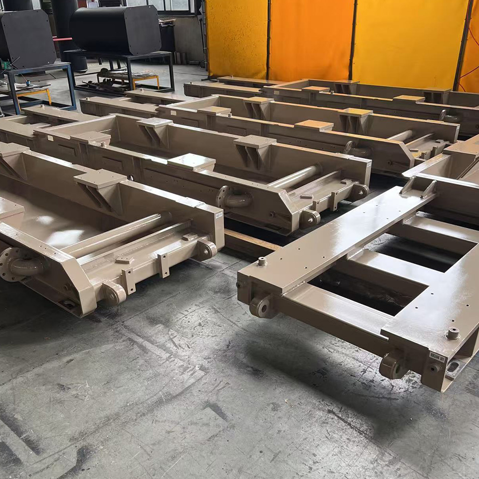 painted base frames by boxsmith steel