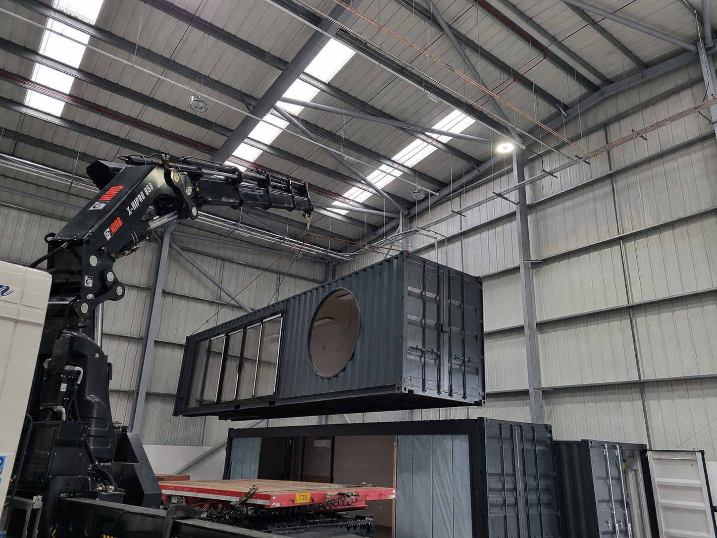 containerised offices construction